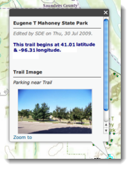 Pop-up with custom attribute display Pop-up with custom attribute display
